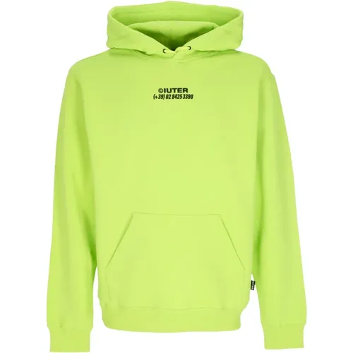 Lime Streetwear Hoodie , Herren, Größe: XL - Iuter - Modalova