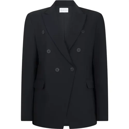 Eleganter Schwarzer Blazer , Damen, Größe: 2XS - Jane Lushka - Modalova