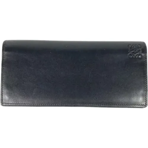 Pre-owned Leather wallets , female, Sizes: ONE SIZE - Loewe Pre-owned - Modalova