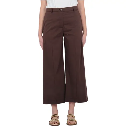 P1426 A23 Trousers, Stylish Design , female, Sizes: L, S - PATRIZIA PEPE - Modalova