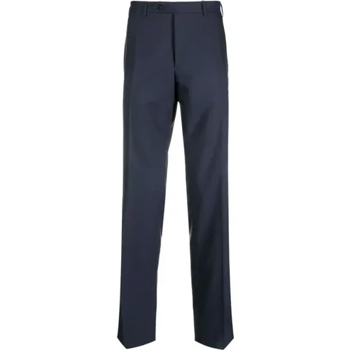 Wool slim pants , male, Sizes: 4XL, L - Canali - Modalova