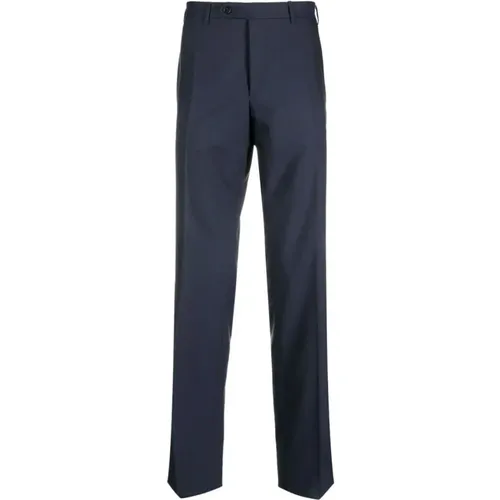 Wool slim pants , male, Sizes: 4XL, XL, L, M, 3XL, 2XL - Canali - Modalova