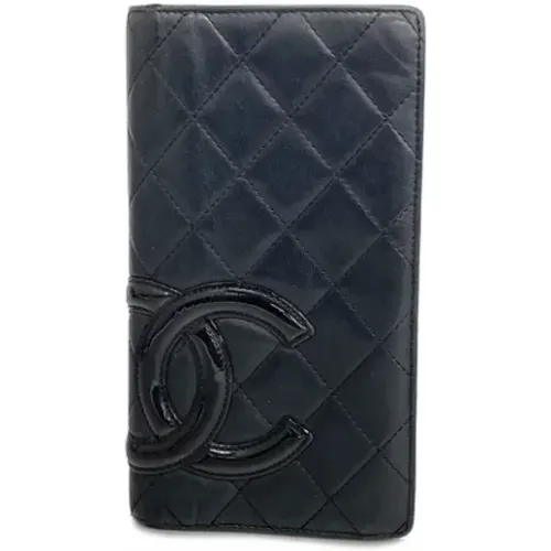 Pre-owned Leather wallets , female, Sizes: ONE SIZE - Chanel Vintage - Modalova