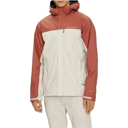 Abenteuer Regenjacke , Herren, Größe: L - Columbia - Modalova