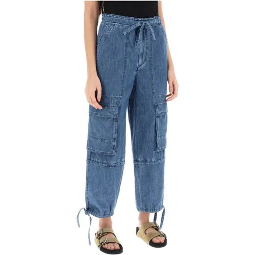 Cropped Jeans , Damen, Größe: XS - Isabel Marant Étoile - Modalova