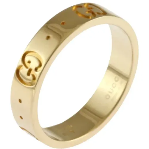 Pre-owned Rose Gold rings , female, Sizes: ONE SIZE - Gucci Vintage - Modalova