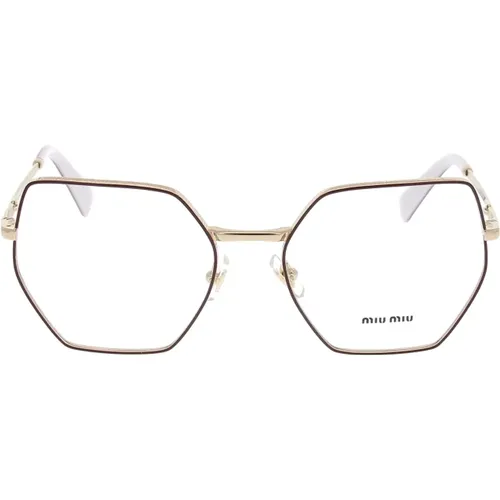 Stilvolle Brille für jedes Outfit , unisex, Größe: ONE Size - Miu Miu - Modalova