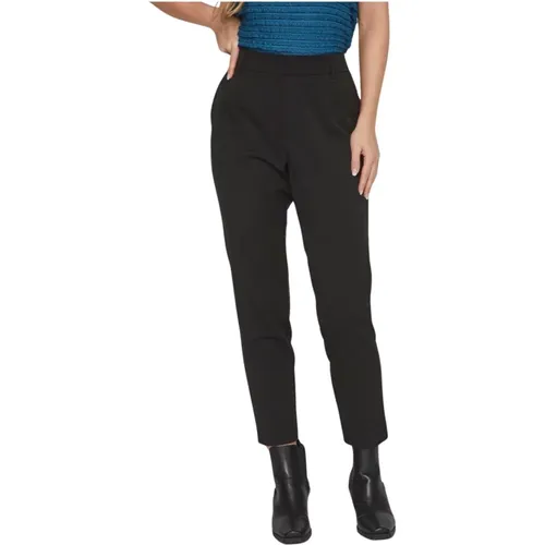 Damen Slim Fit Hose , Damen, Größe: L - Vila - Modalova