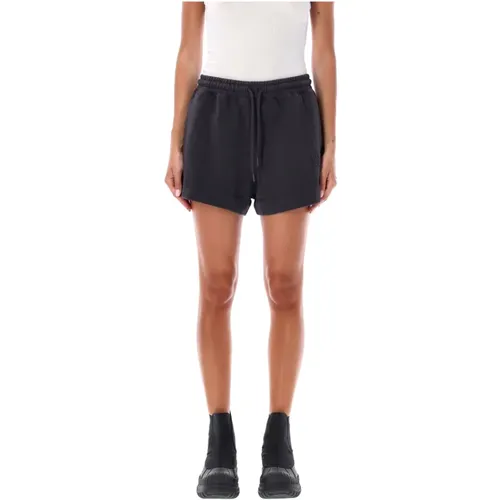 Light Isoli Elasticated Shorts Phantom Aw24 , female, Sizes: M, S, XS - Ganni - Modalova