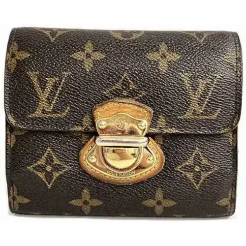 Pre-owned Canvas wallets , female, Sizes: ONE SIZE - Louis Vuitton Vintage - Modalova