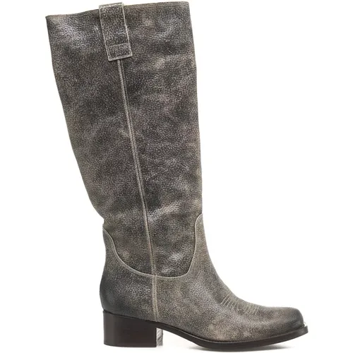 Western Ankle Boots , female, Sizes: 7 UK, 5 UK, 4 UK, 6 UK - Curiosite - Modalova