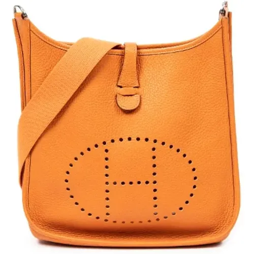 Pre-owned Leather shoulder-bags , female, Sizes: ONE SIZE - Hermès Vintage - Modalova