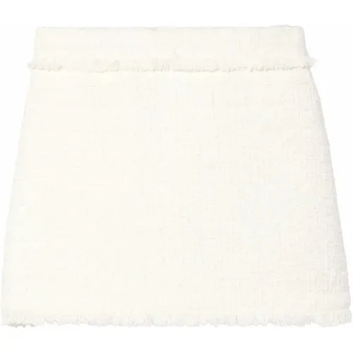 Tweed Mini Skirt , female, Sizes: XS, M - Proenza Schouler - Modalova