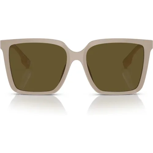 Square Sunglasses with Brown Lenses , unisex, Sizes: 57 MM - Burberry - Modalova