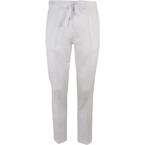 Cotton Drawstring Pants , male, Sizes: W32, W35, W33, W30, W31, W38 - Entre amis - Modalova