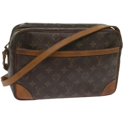 Pre-owned Leder Handtaschen , Damen, Größe: ONE Size - Louis Vuitton Vintage - Modalova