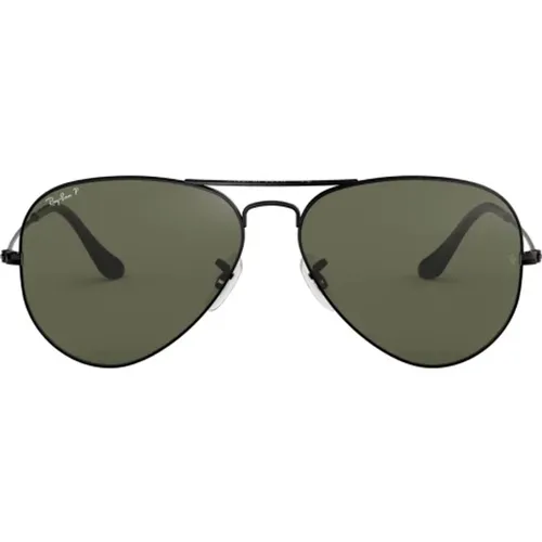 Klassische Aviator Sonnenbrille Metall Kristall Stil , Herren, Größe: 2XL - Ray-Ban - Modalova