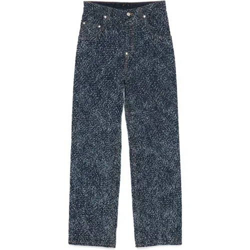 Denim Straight Leg Jeans , female, Sizes: W27 - Stella Mccartney - Modalova