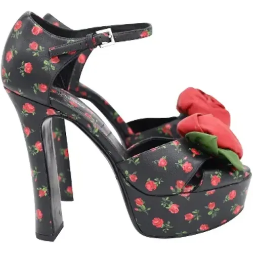 Pre-owned Leather heels , female, Sizes: 3 1/2 UK - Michael Kors Pre-owned - Modalova
