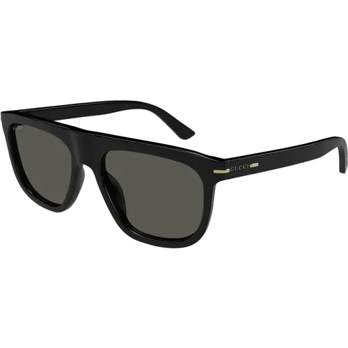 Grey Sunglasses Gg1726S , male, Sizes: 56 MM - Gucci - Modalova