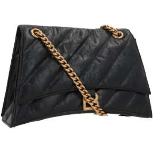 Crush Matelassè Shoulder Bag , female, Sizes: ONE SIZE - Balenciaga - Modalova