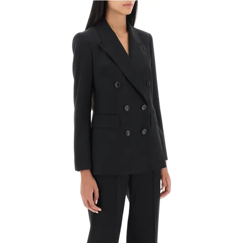 Leichter Woll-Doppelreiher-Blazer - Max Mara - Modalova