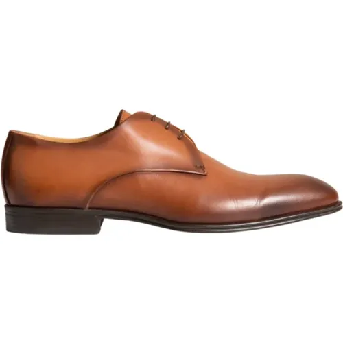 Klassischer Leder Business Schuh , Herren, Größe: 45 EU - Corvari - Modalova