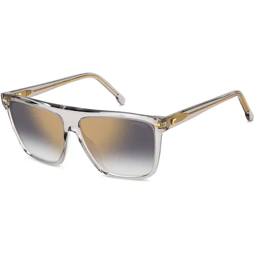 Grau Gold Getönte Sonnenbrille,Schwarz/Grau Getönte Sonnenbrille - Carrera - Modalova