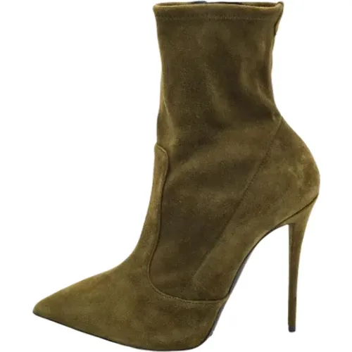 Pre-owned Suede boots , female, Sizes: 7 UK - Giuseppe Zanotti Pre-owned - Modalova