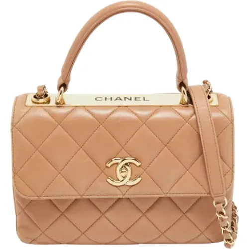 Leder Chanel Flap Tasche - Chanel Vintage - Modalova