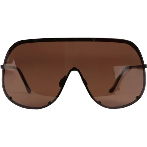 Stylische Shield Sonnenbrille , Herren, Größe: ONE Size - Rick Owens - Modalova