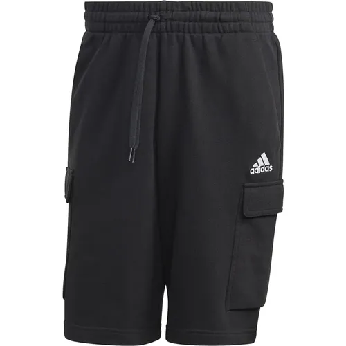 Casual Cargo Shorts French Terry Schwarz , Herren, Größe: 2XL - Adidas - Modalova