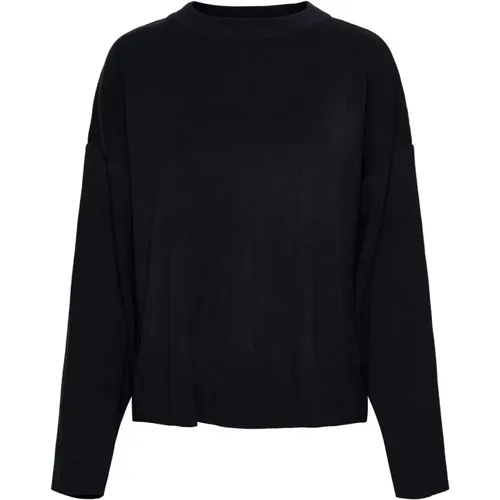 Navy Brittany Pullover , Damen, Größe: L - &Co Woman - Modalova