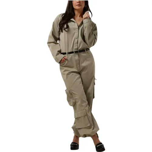 Mirja Jumpsuit in Kit Farbe , Damen, Größe: L - Gestuz - Modalova