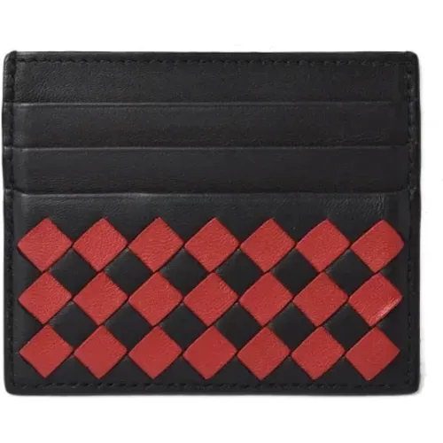 Pre-owned Leather wallets , male, Sizes: ONE SIZE - Bottega Veneta Vintage - Modalova