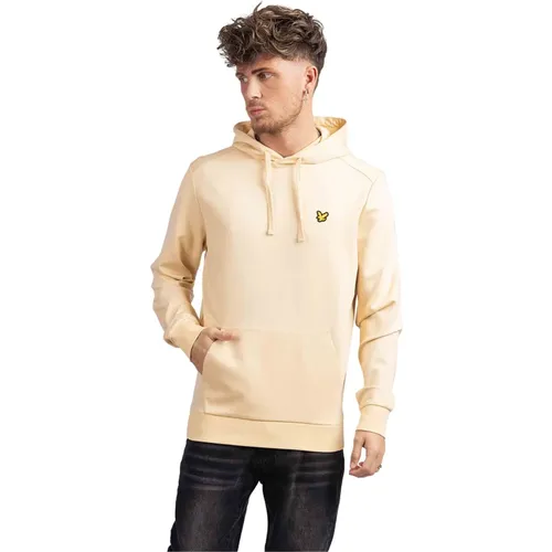 Trendy Fleece Hoodie Men , male, Sizes: M - Lyle & Scott - Modalova