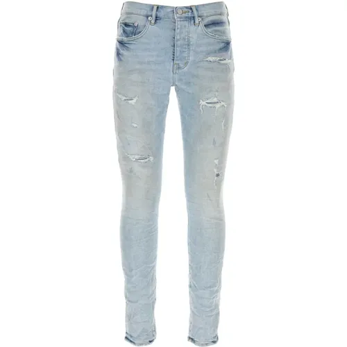 Klassische Denim Jeans für Männer , Herren, Größe: W36 - Purple Brand - Modalova