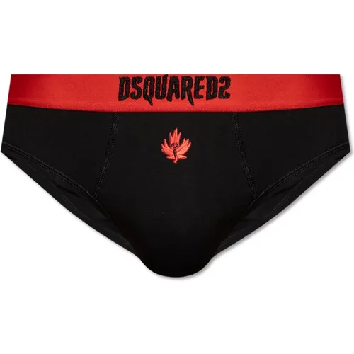 Slips mit Logo , Herren, Größe: XL - Dsquared2 - Modalova