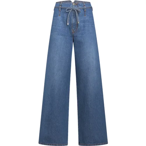 Wide Jeans , Damen, Größe: W28 - ETRO - Modalova