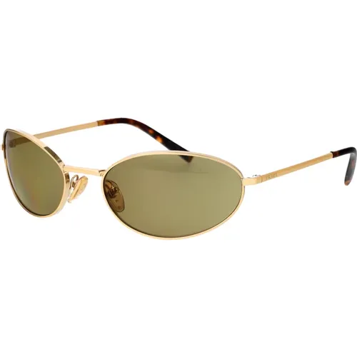 Stylish Sunglasses with Unique Design , female, Sizes: 59 MM - Prada - Modalova