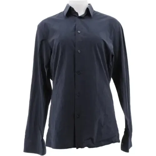 Pre-owned Navy Cotton Dior Shirt , female, Sizes: M - Dior Vintage - Modalova