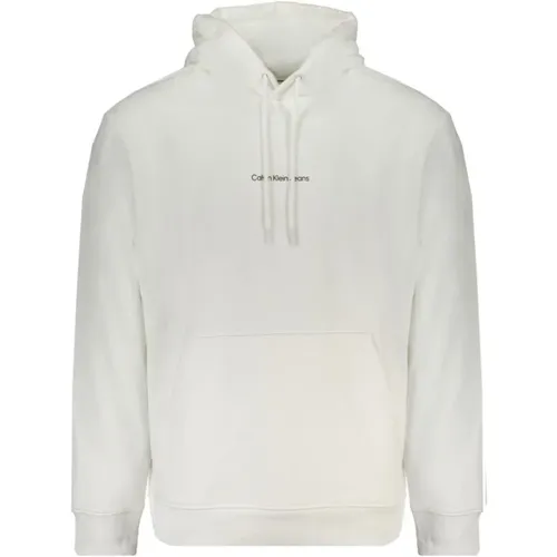 Stylish Hooded Sweatshirt with Logo Print , male, Sizes: L, 2XL, M, XL - Calvin Klein - Modalova