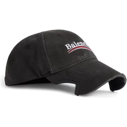 Embroidered Logo Hats , female, Sizes: L - Balenciaga - Modalova