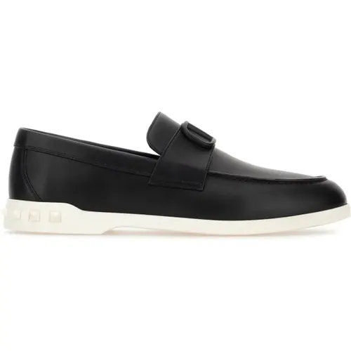 Stylish Loafers for Men , male, Sizes: 6 1/2 UK, 6 UK - Valentino Garavani - Modalova