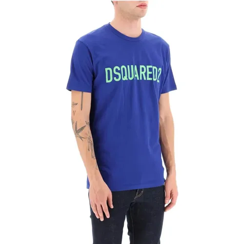 Cool Logo Print T-Shirt , male, Sizes: XL, L - Dsquared2 - Modalova