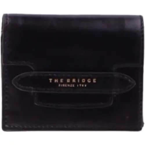 Wallets Clip Closure Front Logo , female, Sizes: ONE SIZE - The Bridge - Modalova