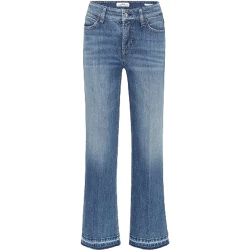 Mid-rise Cropped Leg Power Stretch Jeans , Damen, Größe: 4XL - CAMBIO - Modalova