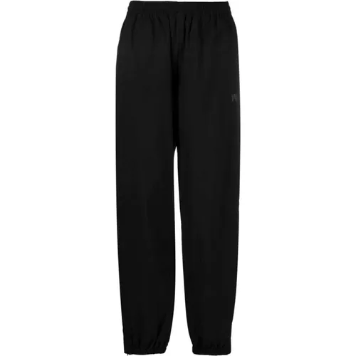 Logo Print Jogging Pants , female, Sizes: S - alexander wang - Modalova