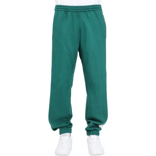 Grüne NY Pant mit Logo-Print , Herren, Größe: 2XL - adidas Originals - Modalova