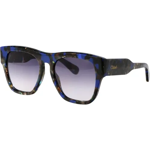 Stylish Sunglasses for Sunny Days , female, Sizes: 55 MM - Chloé - Modalova